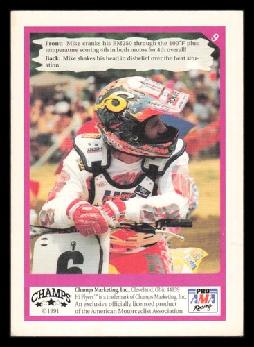 1991 Champs Hi Flyers Motocross Racing Trading Cards You Pick Choose READ - Picture 32 of 32