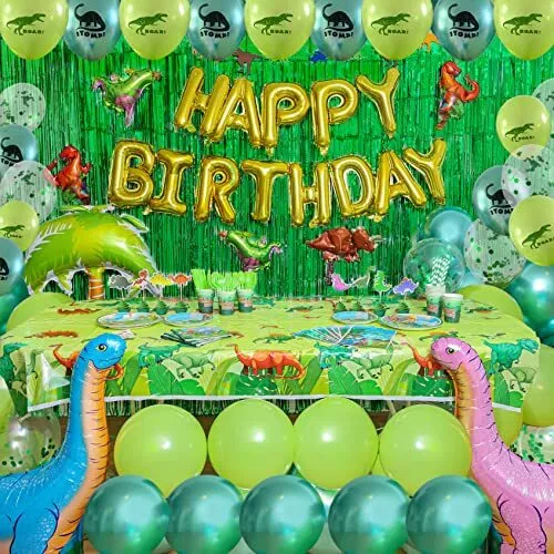  Partyville Dinosaur Party Decorations - Dinosaur