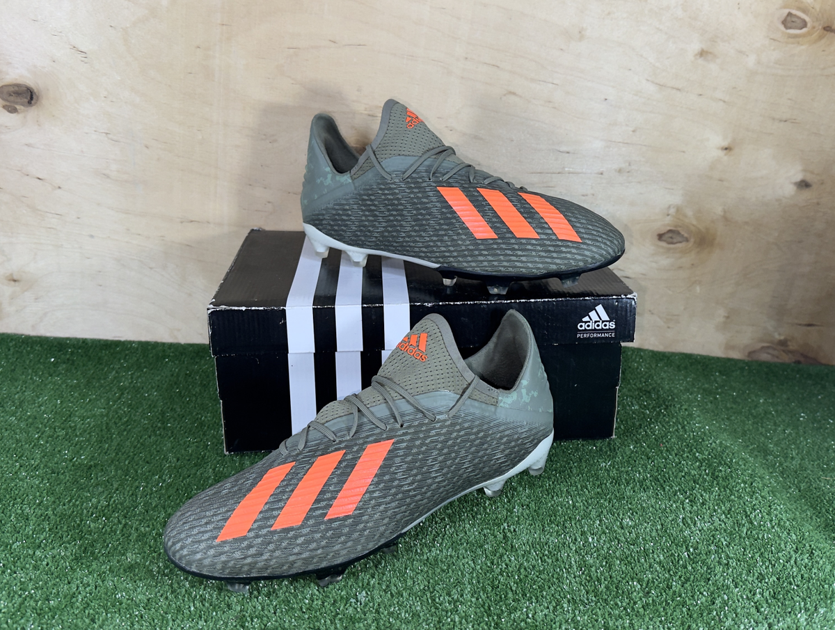 Adidas X 19.2 FG EF8364 Green boots Cleats mens Football  display picture 1