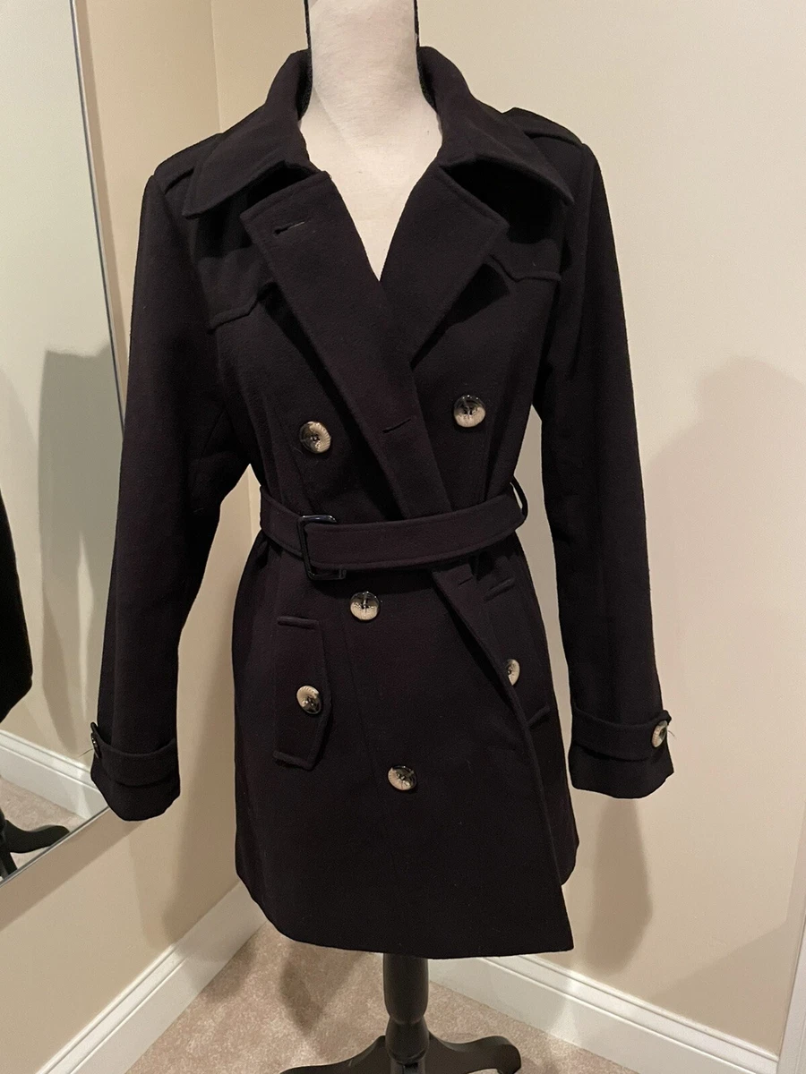 Fitted pea cheap coat womens