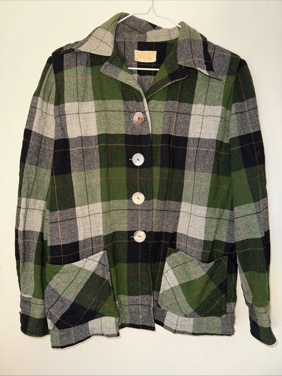 Pendleton 1950s 100% Wool Vintage Coats, Jackets & Vests for Women