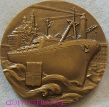 MED13800 - MEDAILLE UNION PATRONALE DE MARSEILLE 1966 par SINGLA
