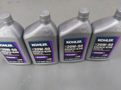 #ad 4 Quart Special OEM Kohler SAE 20W50 Engine Oil $50.99