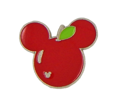 Park Food Collection Apple Mickey Head Walt Disney World Trading Pin ~ Brand New