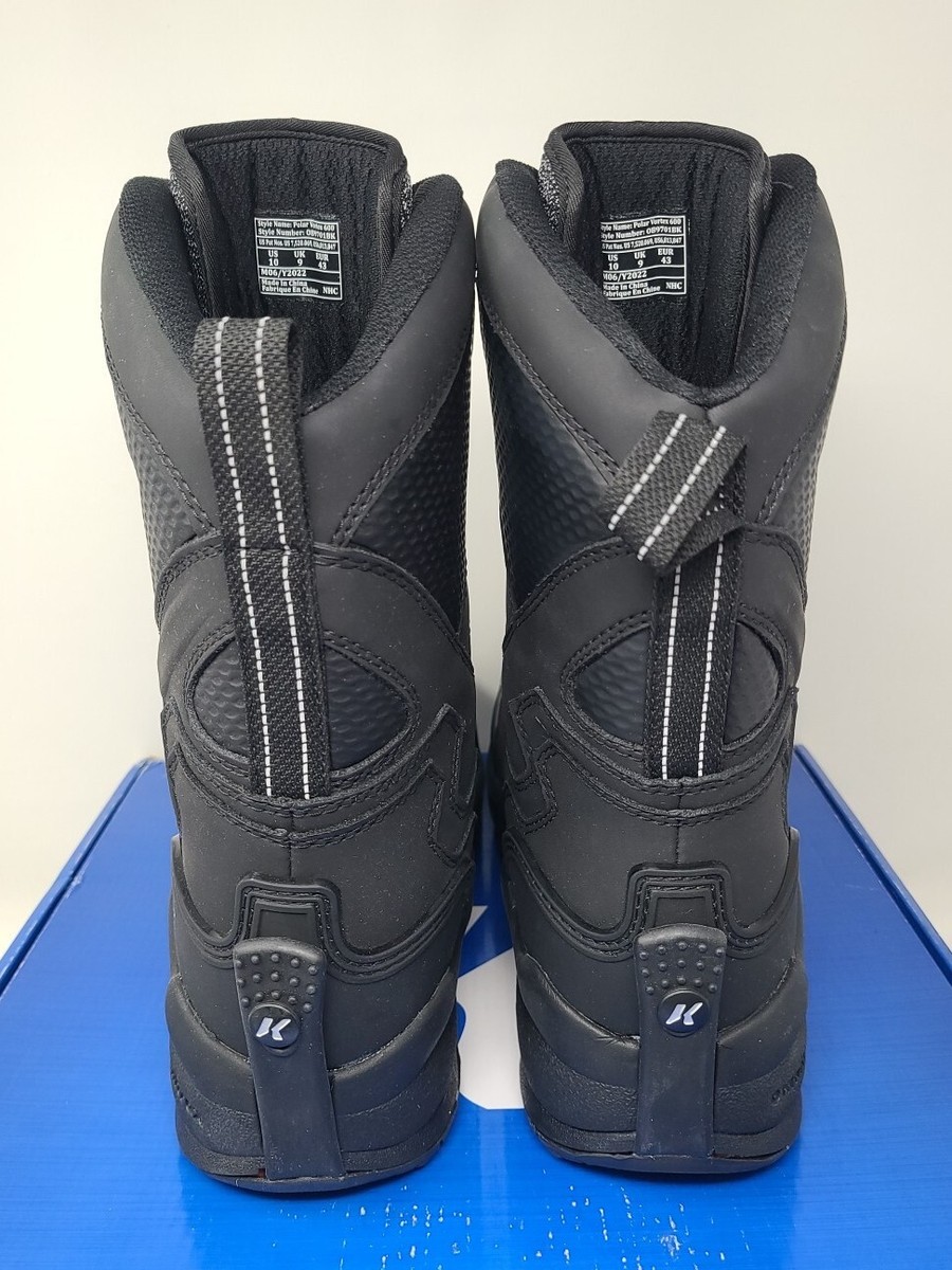 KORKERS Mens Polar Vortex 600 With SnowTrac Sole Black Boot  display picture 3