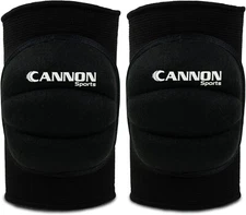 Cannon Sports Pro Series Knee Pads Size Large, Color Black