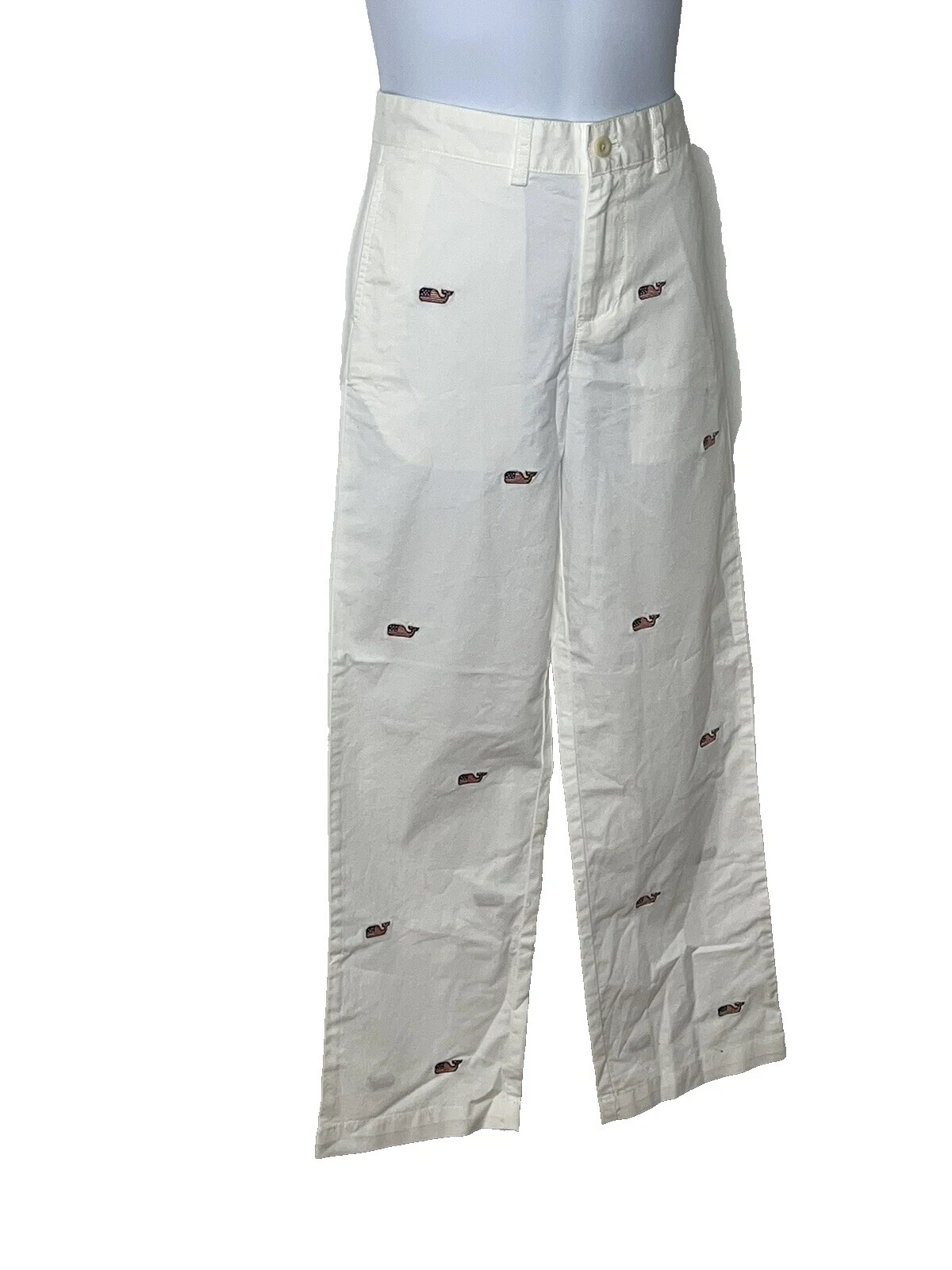 Holiday Blanco 100% algodón pantalones para niños