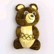 1980 Moscow Olympic Games Misha Bear Mascot Large 18" Dakin