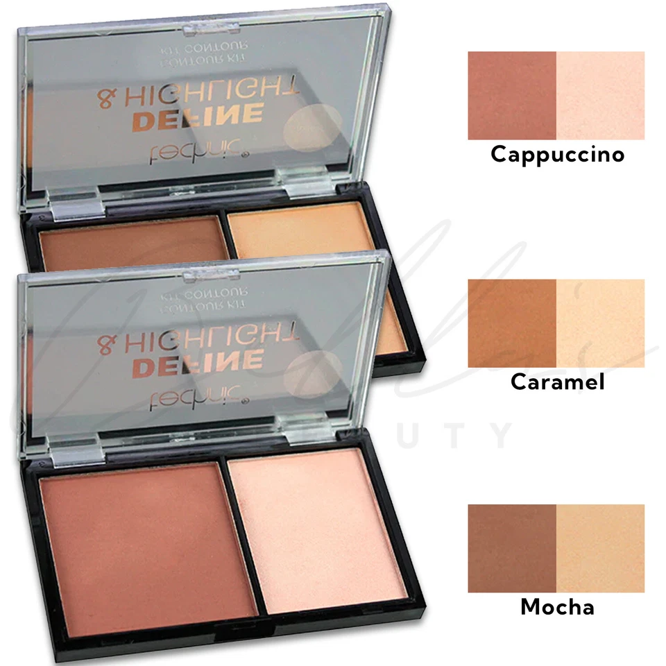TECHNIC Define & Highlight Contour Kit *Cappuccino / Caramel / Mocha* *CHOOSE*