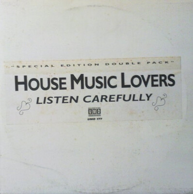 House Music Lovers Listen Carefully 2x12'' S/Edition Vinyl Schallplatte 230684
