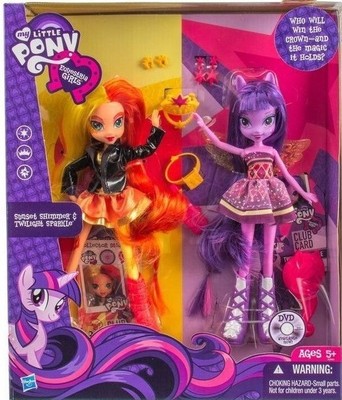 My Little Pony Sunset Shimmer And Twilight Sparkle 2025