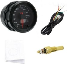 52mm Öltemperaturanzeige Auto Gauge Zusatzanzeige Zusatzinstrument 7 Farben LED