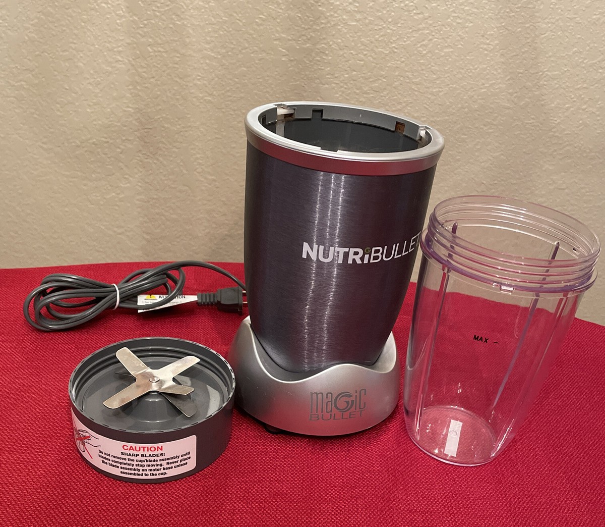 NutriBullet Magic Bullet NB-WL007-02 Smoothie Blender