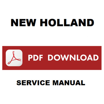 New Holland B90B B95B B95BLR B95BTC B110B B115B Werkstatt Service Reparatur Handbuch