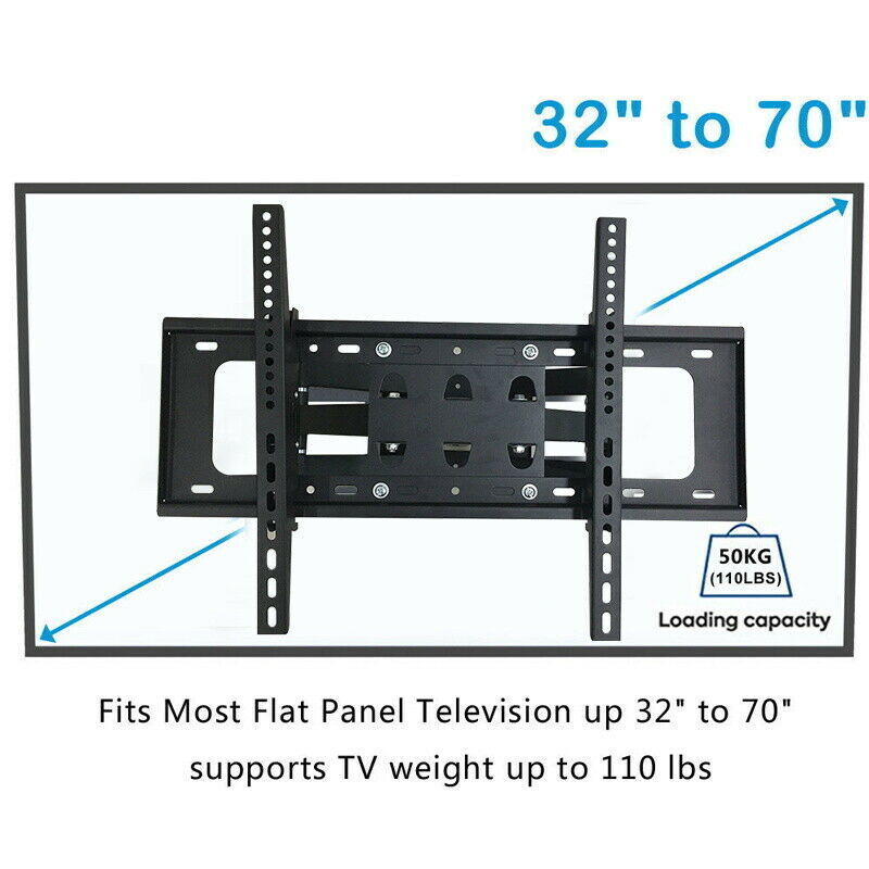 TV Wandhalterung Wandhalter LCD LED Fernseher 32-65 Zoll schwenkbar neigbar 55