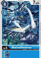 BT5-027 MarineDevimon C Blue Digimon 2020 TCG BT05 Battle of Omni Booster