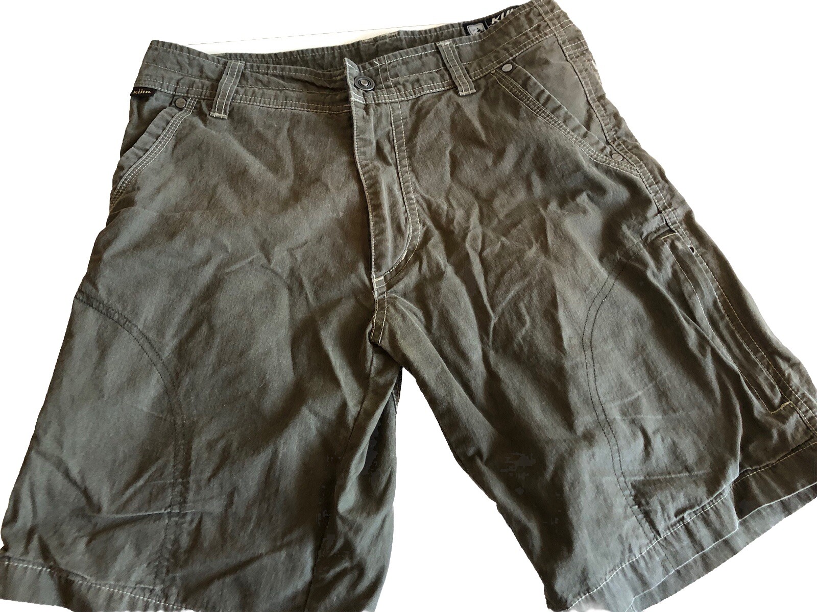 Kuhl Men's 30x10 Lightweight Dry Hiking Climbing Shorts in Green-image