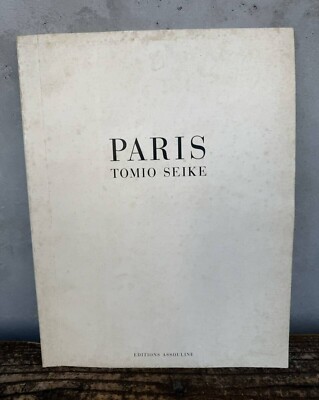 PARIS TOMIO SEIKE PHOTO BOOK 35 × 27 cm ART PHOTOGRAPHY 1992 FROM