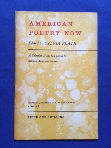 AMERICAN POETRY NOW - EDITED BY SYLVIA PLATH - Picture 1 of 4