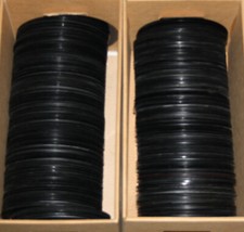 100 Singels 7 Schallplatten zum Basteln,als D...