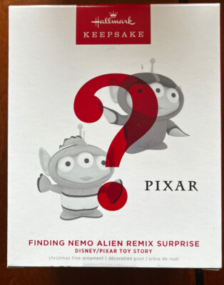 2022 Hallmark Keepsake Finding Nemo Alien Remix Blue Ornament / CHASE Piece