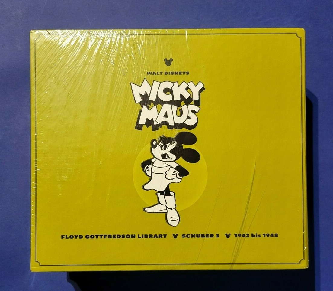 Thumbnail - Micky Maus Fl. Gottfredson Library-vorwärts In Die Zukunft:schuber