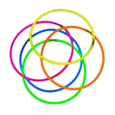 50 Pack  22 inch Premium Glowhouse Glow Stick Glow Necklaces plus Connectors