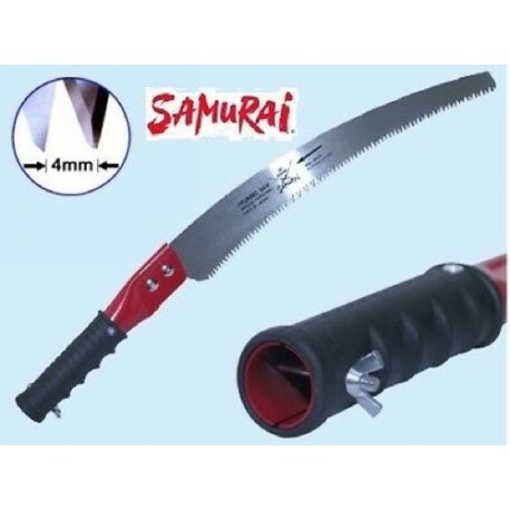 SEGACCIO MANICO A PERTICA SAMURAI PC330LH LAMA 33CM CURVA TAGLIARAMI POTATURA - Foto 1 di 1