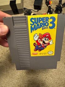 Nintendo NES Challenge Set console videogioco con scatola Super Mario Bros 3