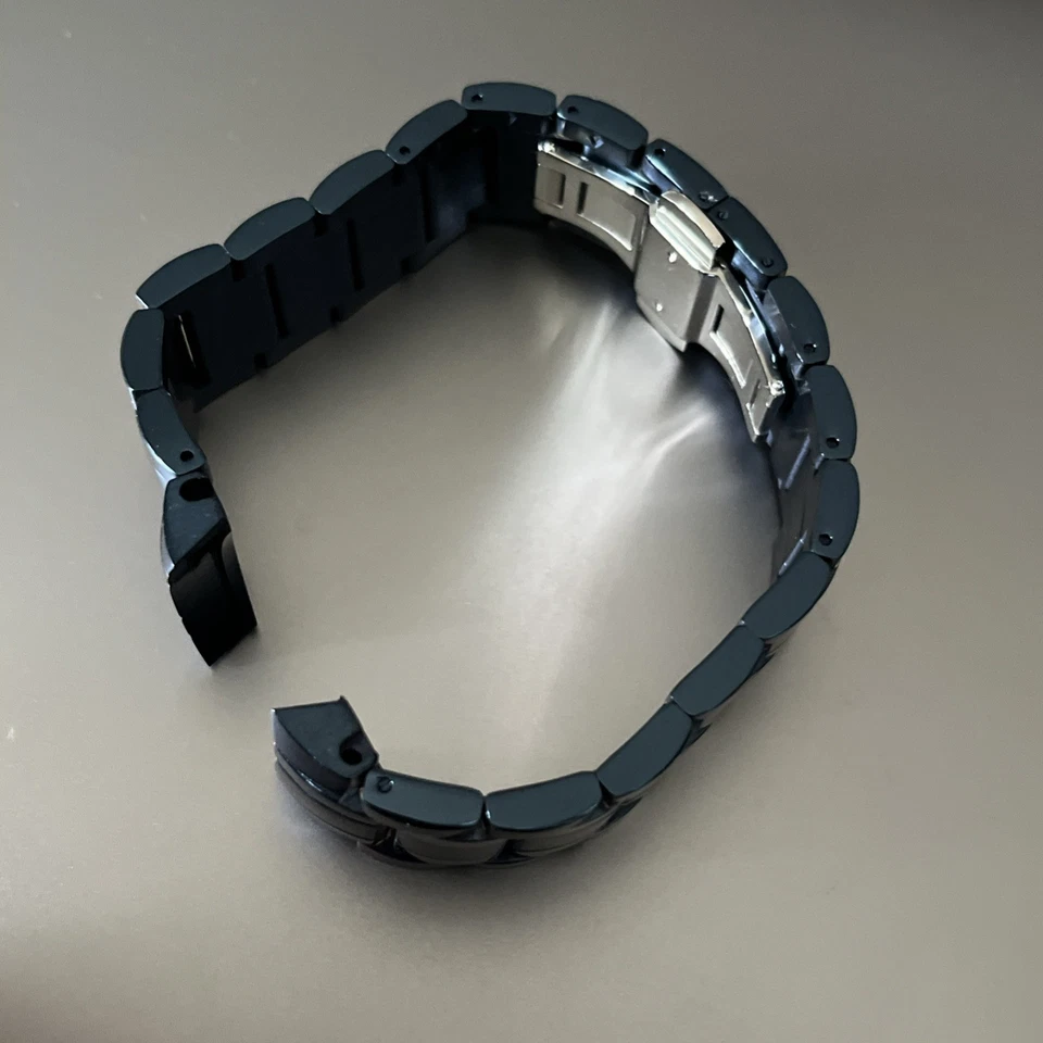 Reloj Pulsera Seapro 23mm PVD Azul Pulsador Cierre Plegable Foto 4 de 4