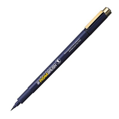 Pigment Ink Pen, Pigma Brush, Black (ESDK-BR#49)