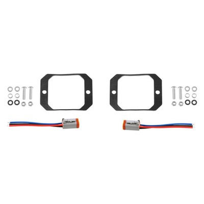 Diode Dynamics DD6621P Flush Mount Mounting Kit