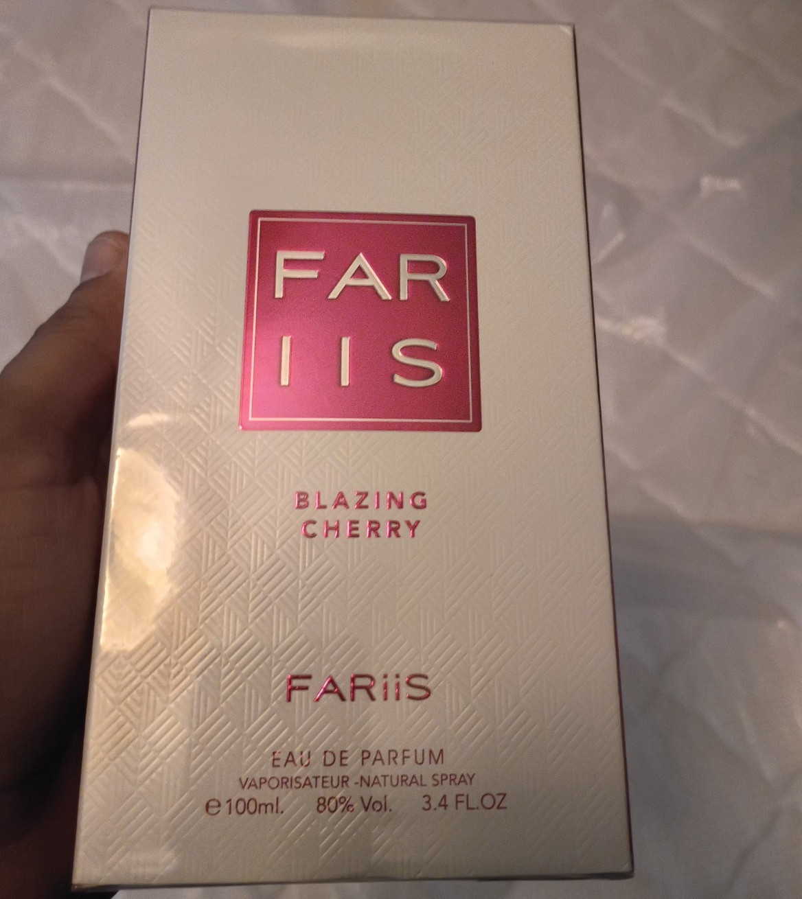 FARiiS Blazing Cherry Eau de Parfum Spray 3.4 fl oz Regular Size