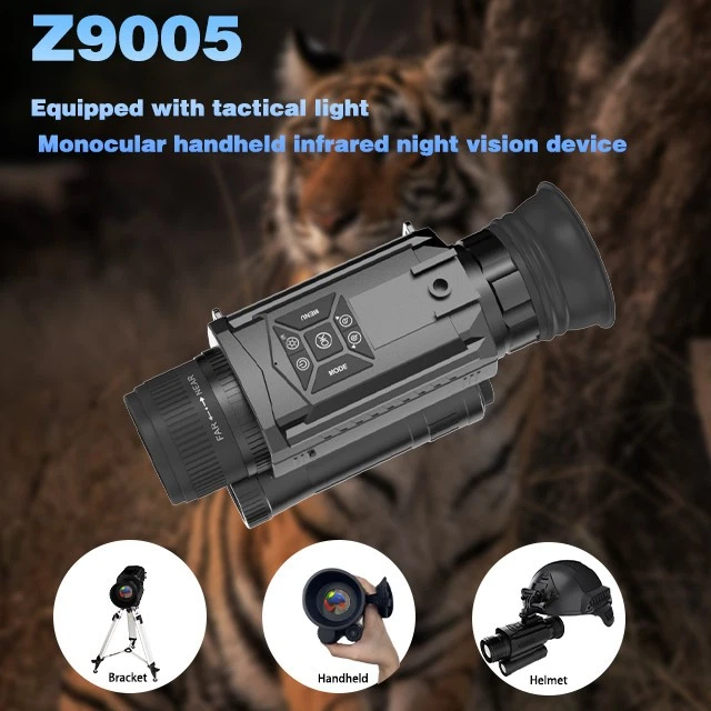 Z9005 Night Vision Monocular 5XZoom Head Mounted Digital Infrared Tactical Scope - Image 4 of 4