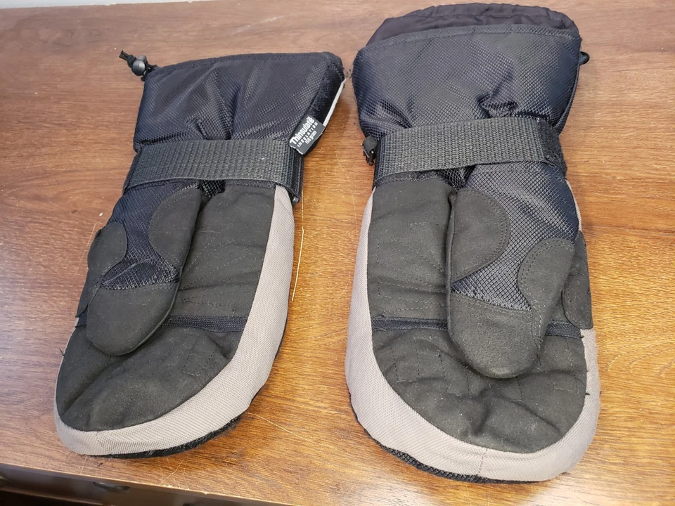 Guantes picadora negros impermeables Ice Armor para hombre talla M Thinsulate Foto 2 de 4