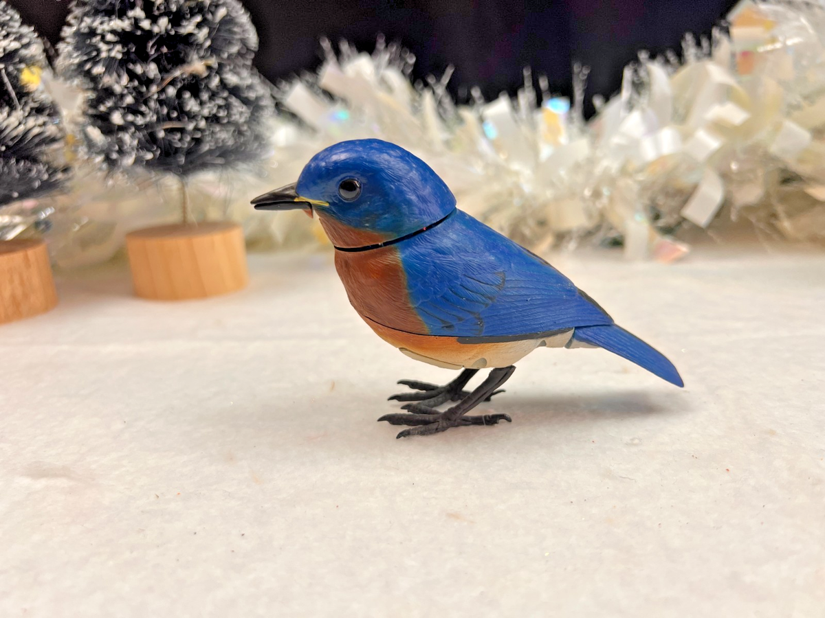 Takara Breezy Singers Motion-Activated Eastern Bluebird 2003 New