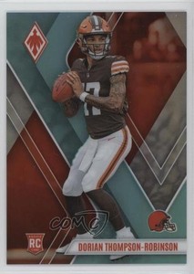 2023 Panini Phoenix Rookies Teal /150 Dorian Thompson-Robinson #124 Rookie RC