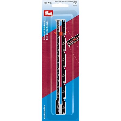 Prym Sewing and Knitting Measuring Gauge -cm/INCH