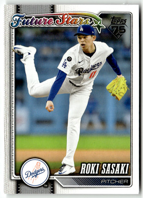 2026 Topps MLB Series One No. 66 Roki Sasaki Future Stars