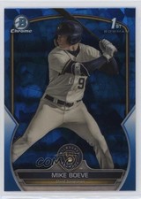 2023 Bowman Chrome Draft Sapphire Mike Boeve #BDC-192 0r5k