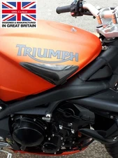CARBON FIBRE Tank sliders Triumph Daytona Street Triple 675 2008-2012