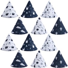 Yinkin 12 Pcs Baby Boy Pee Shield Cover 4.3'' L x 3.1'' W, grey, white
