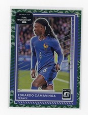 2025-26 Panini Donruss Road To FIFA Eduardo Camavinga Optic Dragon Prizm 5/8