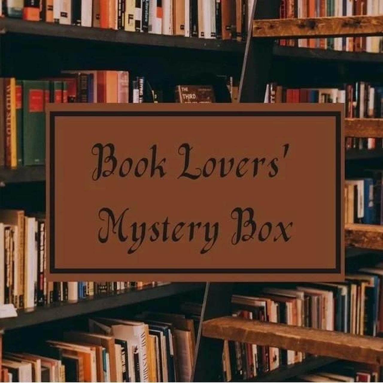 Book Lovers Mystery Box, Comes With Lots Of Goodies. Perfect