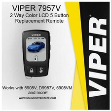 Viper 7957V 2-Way Color LCD Replacement Remote Control NEW For 2025