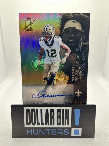 2025 Topps Signature Chris Olave Silver (Raw)