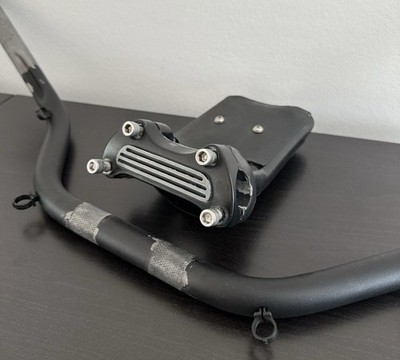  Harley Davidson Lenker Handle Bar Grip Dyna Softail Sportster Schwarz Riser