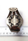 Vintage Bell Trading Post Nickel Silver Simulated Turquoise Cuff Bracelet Size 7 — photo 6