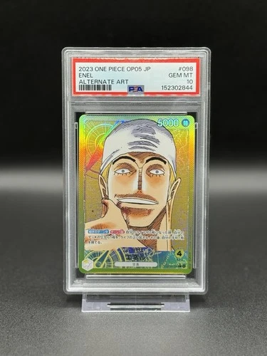 PSA 10 Enel L Alt Art OP05-098 Japanese
