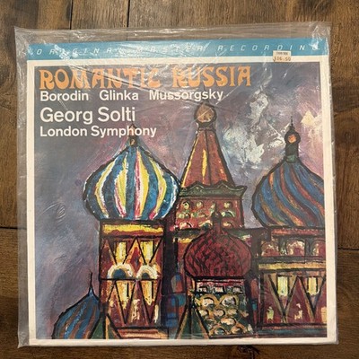 GLINKA/ MUSSORGSKY/ BORODIN Romantic Russia SOLTI - DECCA MFSL 1-517 LP SEALED